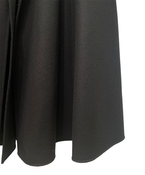 Christian Dior（クリスチャン ディオール）Christian Dior (クリスチャン ディオール) ウールアンゴラ コート ブラック サイズ:34の古着・服飾アイテム
