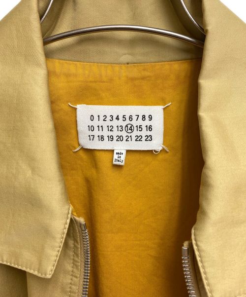 Maison Margiela（メゾンマルジェラ）Maison Margiela (メゾンマルジェラ) スイングトップブルゾン ベージュ サイズ:46の古着・服飾アイテム