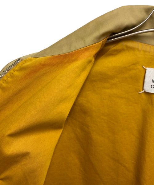 Maison Margiela（メゾンマルジェラ）Maison Margiela (メゾンマルジェラ) スイングトップブルゾン ベージュ サイズ:46の古着・服飾アイテム