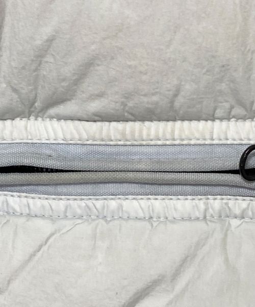 STONE ISLAND（ストーンアイランド）STONE ISLAND (ストーンアイランド) ガーメントダイナイロンレップスフーデッドダウン ライトブルー サイズ:XLの古着・服飾アイテム
