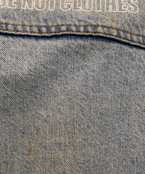 UNDERCOVER（アンダーカバー）UNDERCOVER (アンダーカバー) 22AW デニムジャケット ナイロンコート インディゴ サイズ:2の古着・服飾アイテム