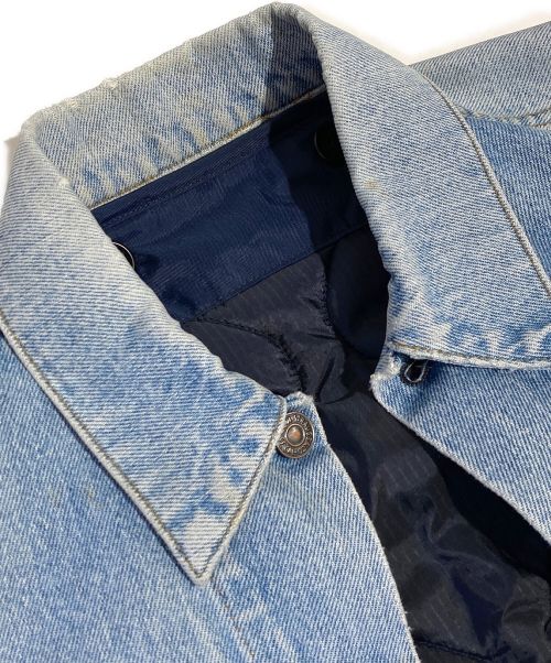 UNDERCOVER（アンダーカバー）UNDERCOVER (アンダーカバー) 22AW デニムジャケット ナイロンコート インディゴ サイズ:2の古着・服飾アイテム