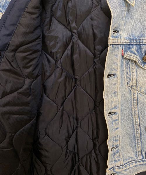 UNDERCOVER（アンダーカバー）UNDERCOVER (アンダーカバー) 22AW デニムジャケット ナイロンコート インディゴ サイズ:2の古着・服飾アイテム