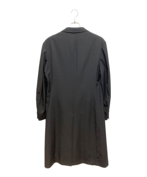 Yohji Yamamoto pour homme（ヨウジヤマモト プールオム）Yohji Yamamoto pour homme (ヨウジヤマモト プールオム) 22AW 前端つき合わせ6ボタンジャケット ブラック サイズ:2の古着・服飾アイテム