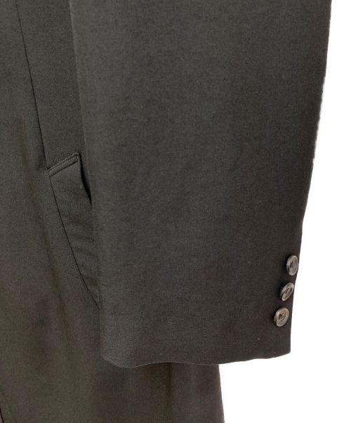 Yohji Yamamoto pour homme（ヨウジヤマモト プールオム）Yohji Yamamoto pour homme (ヨウジヤマモト プールオム) 22AW 前端つき合わせ6ボタンジャケット ブラック サイズ:2の古着・服飾アイテム