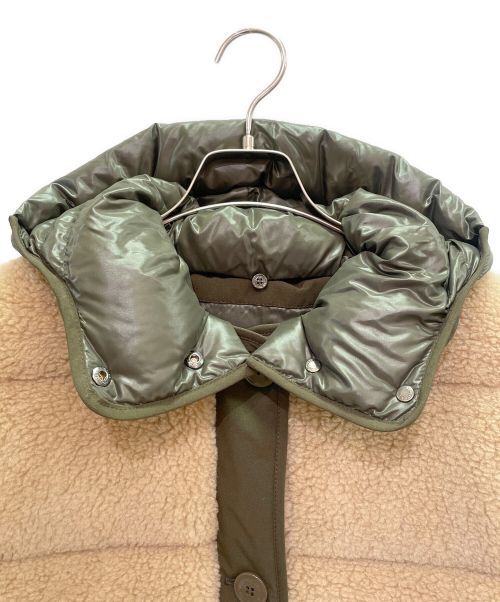 MONCLER（モンクレール）MONCLER (モンクレール) CHARAMILLON GIUBBOTTO /ダウンジャケット アイボリー×オリーブの古着・服飾アイテム