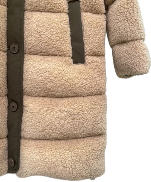 MONCLER（モンクレール）MONCLER (モンクレール) CHARAMILLON GIUBBOTTO /ダウンジャケット アイボリー×オリーブの古着・服飾アイテム