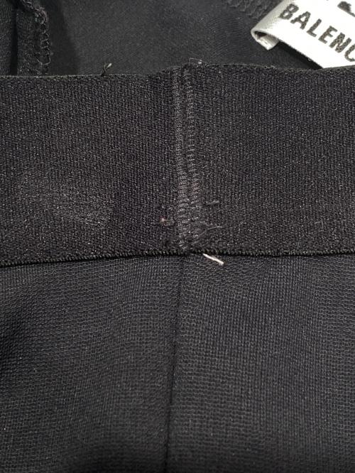 BALENCIAGA（バレンシアガ）BALENCIAGA (バレンシアガ) バックウエストロゴレギンスパンツ ブラック サイズ:38の古着・服飾アイテム
