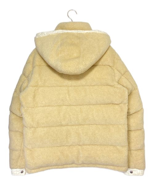 MONCLER（モンクレール）MONCLER (モンクレール) MICHON/ボアダウンジャケット アイボリー サイズ:4の古着・服飾アイテム
