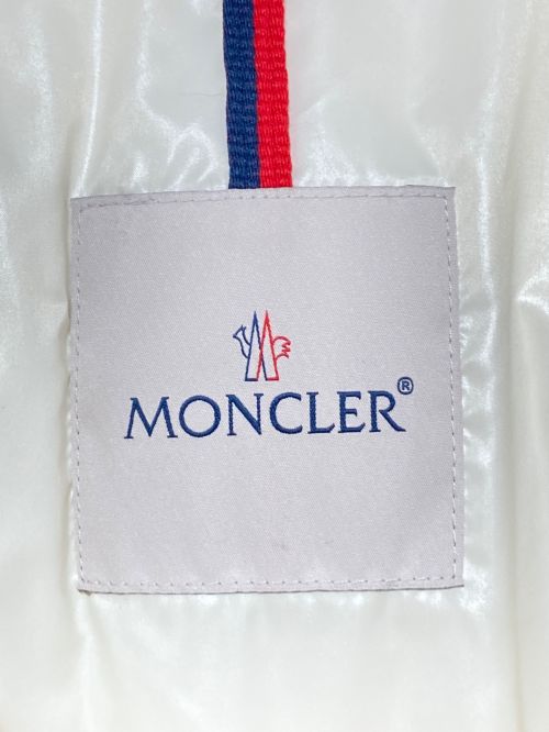 MONCLER（モンクレール）MONCLER (モンクレール) MICHON/ボアダウンジャケット アイボリー サイズ:4の古着・服飾アイテム