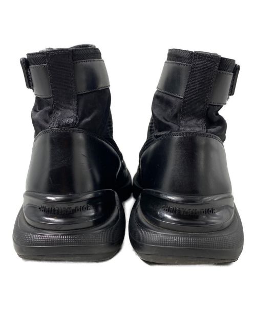 Christian Dior（クリスチャン ディオール）Christian Dior (クリスチャン ディオール) オブリークコンバットブーツ ブラック サイズ:40の古着・服飾アイテム