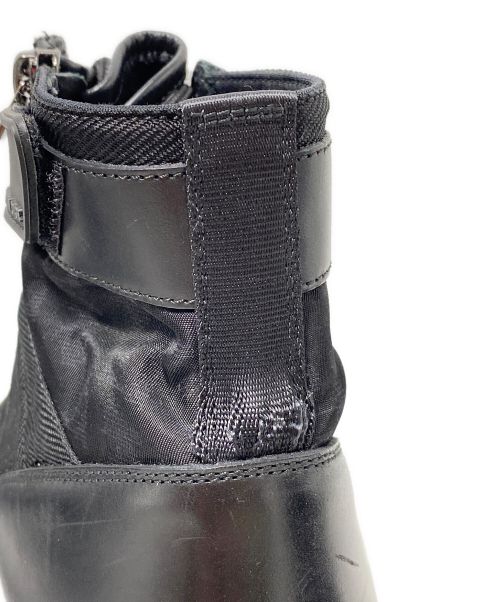 Christian Dior（クリスチャン ディオール）Christian Dior (クリスチャン ディオール) オブリークコンバットブーツ ブラック サイズ:40の古着・服飾アイテム