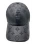 LOUIS VUITTON (ルイ ヴィトン) モノグラムレザーキャップ ブラック サイズ:-：85000円