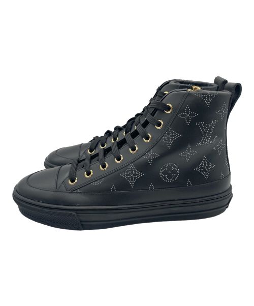 LOUIS VUITTON（ルイ ヴィトン）LOUIS VUITTON (ルイ ヴィトン) Steller Boot Monogram ブラック サイズ:36の古着・服飾アイテム