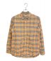 BURBERRY（バーバリー）の古着「ノバチェックドレスシャツ」｜ブラウン