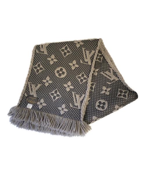 LOUIS VUITTON（ルイ ヴィトン）LOUIS VUITTON (ルイ ヴィトン) ECHARPE LOGOMANIA(エシャルプ・ロゴマニア) ベージュの古着・服飾アイテム