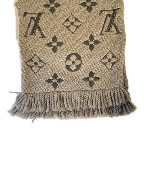 LOUIS VUITTON（ルイ ヴィトン）LOUIS VUITTON (ルイ ヴィトン) ECHARPE LOGOMANIA(エシャルプ・ロゴマニア) ベージュの古着・服飾アイテム