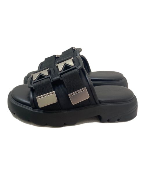 BOTTEGA VENETA（ボッテガベネタ）BOTTEGA VENETA (ボッテガベネタ) フラッシュサンダル ブラック サイズ:38の古着・服飾アイテム