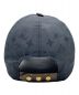 中古・古着 LOUIS VUITTON (ルイ ヴィトン) モノグラム・レザーナイロンキャップ ブラック×ブラウン サイズ:M：70000円