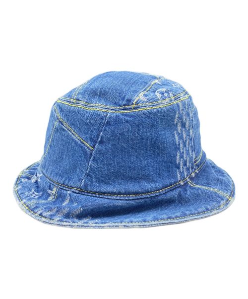 LOUIS VUITTON（ルイ ヴィトン）LOUIS VUITTON (ルイ ヴィトン) ボネ・ダミエ ジャイアント ウェーブ インディゴ サイズ:58の古着・服飾アイテム