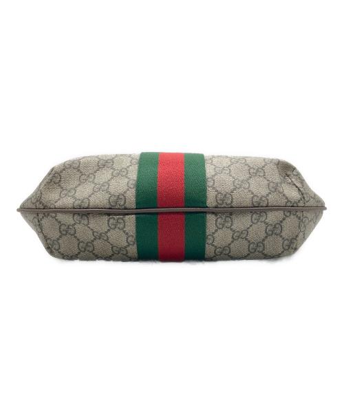 GUCCI（グッチ）GUCCI (グッチ) GGスモール クロスボディバッグ ブラウンの古着・服飾アイテム
