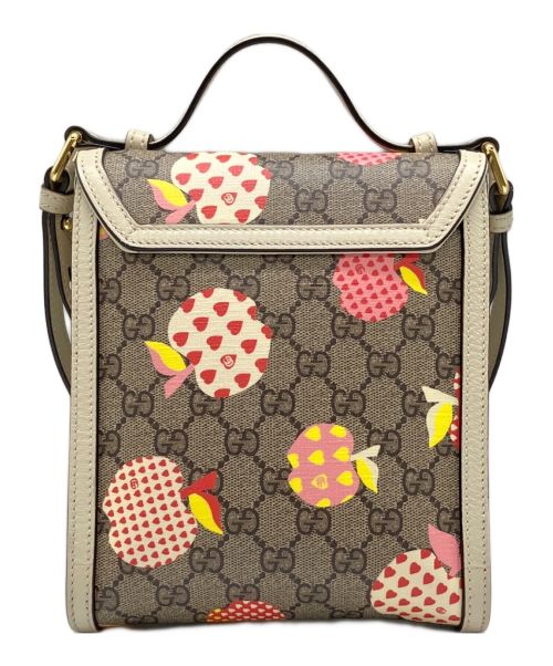 GUCCI（グッチ）GUCCI (グッチ) GG メッセンジャー アップル ショルダーバッグの古着・服飾アイテム
