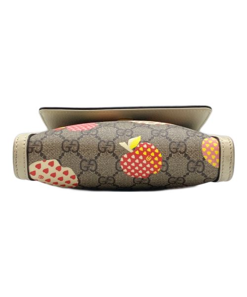 GUCCI（グッチ）GUCCI (グッチ) GG メッセンジャー アップル ショルダーバッグの古着・服飾アイテム