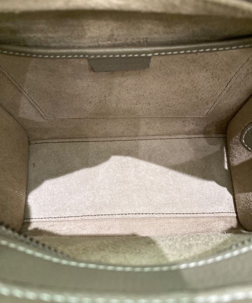 CELINE（セリーヌ）CELINE (セリーヌ) ラゲージナノ グレージュ サイズ:ナノの古着・服飾アイテム
