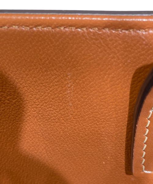 CELINE（セリーヌ）CELINE (セリーヌ) ミニバーティカルカバ ブラウン×ベージュ サイズ:ミニの古着・服飾アイテム