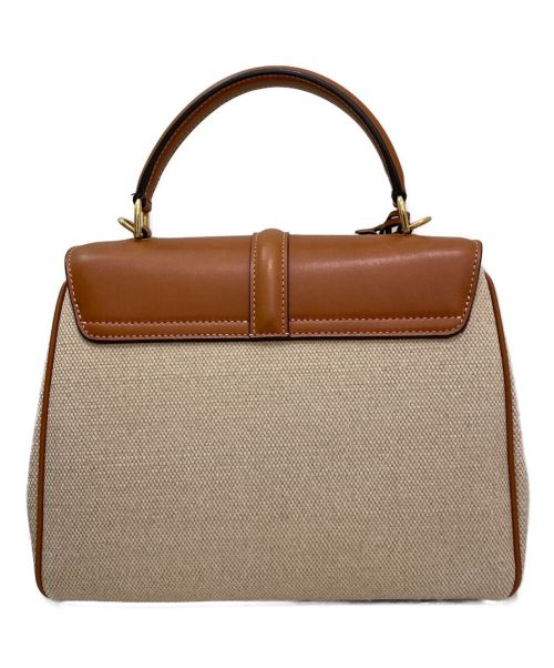 CELINE（セリーヌ）CELINE (セリーヌ) セーズ16スモール ブラウン×ベージュ サイズ:スモールの古着・服飾アイテム
