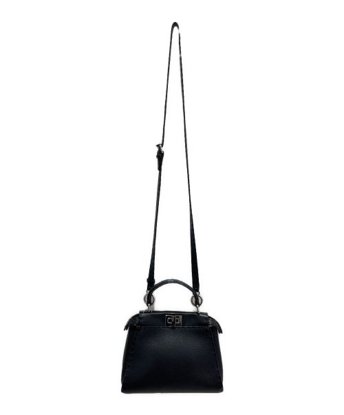 FENDI（フェンディ）FENDI (フェンディ) ピーカブーミニ ブラック サイズ:ミニの古着・服飾アイテム