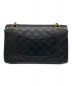 CHANEL (シャネル) Wフラップチェーンショルダーバッグ ブラック サイズ:25：600000円