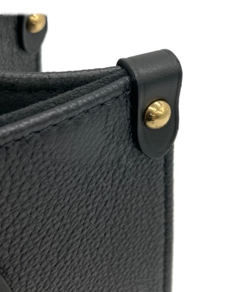LOUIS VUITTON（ルイ ヴィトン）LOUIS VUITTON (ルイ ヴィトン) オンザゴーPM ノワール サイズ:25の古着・服飾アイテム
