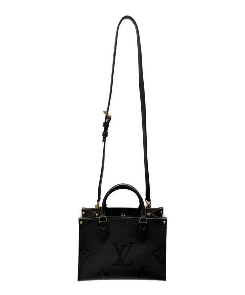 LOUIS VUITTON（ルイ ヴィトン）LOUIS VUITTON (ルイ ヴィトン) オンザゴーPM ノワール サイズ:25の古着・服飾アイテム