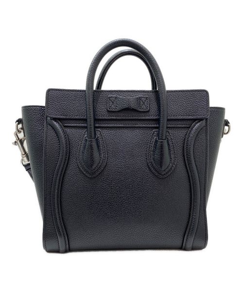 CELINE（セリーヌ）CELINE (セリーヌ) ラゲージナノ ブラックの古着・服飾アイテム