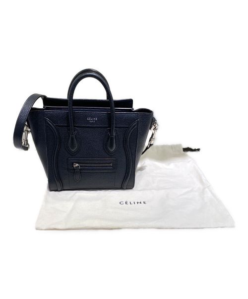 CELINE（セリーヌ）CELINE (セリーヌ) ラゲージナノ ブラックの古着・服飾アイテム
