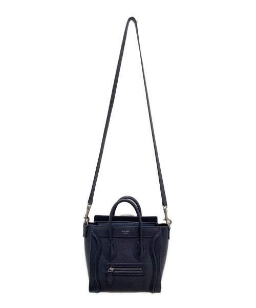 CELINE（セリーヌ）CELINE (セリーヌ) ラゲージナノ ブラックの古着・服飾アイテム