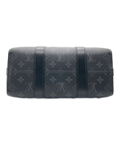 LOUIS VUITTON（ルイ ヴィトン）LOUIS VUITTON (ルイ ヴィトン) モノグラムエクリプス シティキーポル/2WAYショルダーバッグ ブラック×シルバーの古着・服飾アイテム