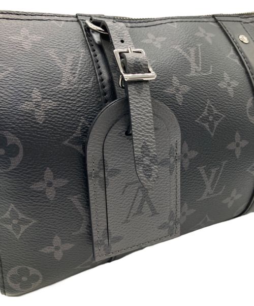 LOUIS VUITTON（ルイ ヴィトン）LOUIS VUITTON (ルイ ヴィトン) モノグラムエクリプス シティキーポル/2WAYショルダーバッグ ブラック×シルバーの古着・服飾アイテム
