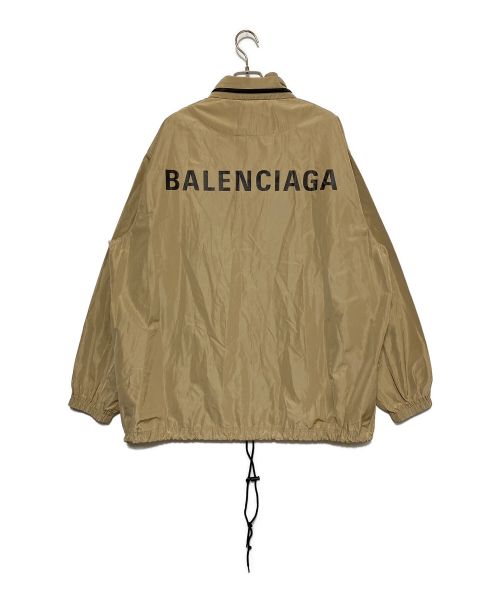 BALENCIAGA（バレンシアガ）BALENCIAGA (バレンシアガ) Logo Raincoat ベージュ サイズ:44の古着・服飾アイテム