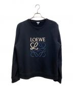 LOEWEロエベ）の古着「アナグラムロゴスウェット」｜ブラック
