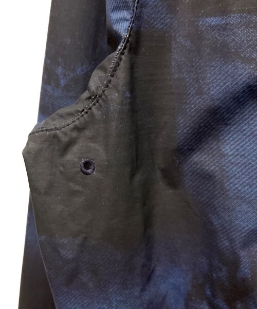 LOUIS VUITTON（ルイ ヴィトン）LOUIS VUITTON (ルイ ヴィトン) ダミエナイロンジップアップブルゾン ブラック×ブルー サイズ:Mの古着・服飾アイテム