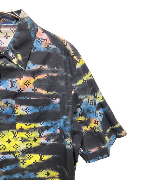 LOUIS VUITTON（ルイ ヴィトン）LOUIS VUITTON (ルイ ヴィトン) ナイロンシャツ ブラック×イエロー サイズ:Mの古着・服飾アイテム