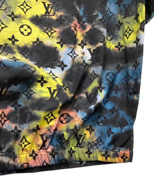 LOUIS VUITTON（ルイ ヴィトン）LOUIS VUITTON (ルイ ヴィトン) ナイロンシャツ ブラック×イエロー サイズ:Mの古着・服飾アイテム