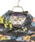 中古・古着 LOUIS VUITTON (ルイ ヴィトン) ナイロンシャツ ブラック×イエロー サイズ:M：90000円