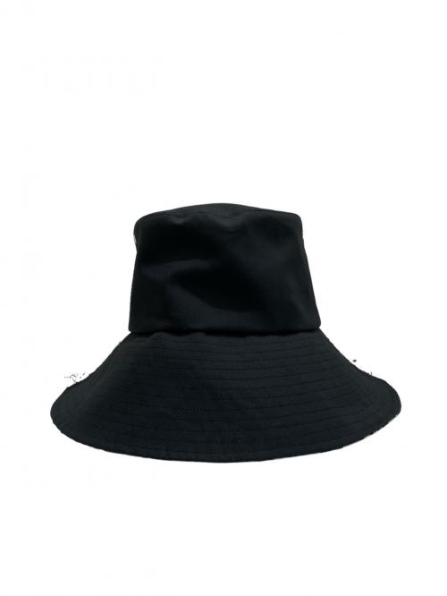 Christian Dior（クリスチャン ディオール）Christian Dior (クリスチャン ディオール) TEDDY-Dボブハット ブラック サイズ:56の古着・服飾アイテム