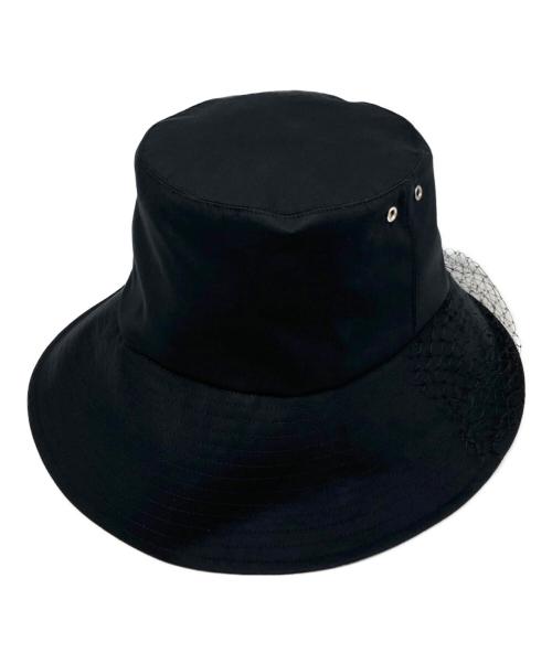 Christian Dior（クリスチャン ディオール）Christian Dior (クリスチャン ディオール) TEDDY-Dボブハット ブラック サイズ:56の古着・服飾アイテム