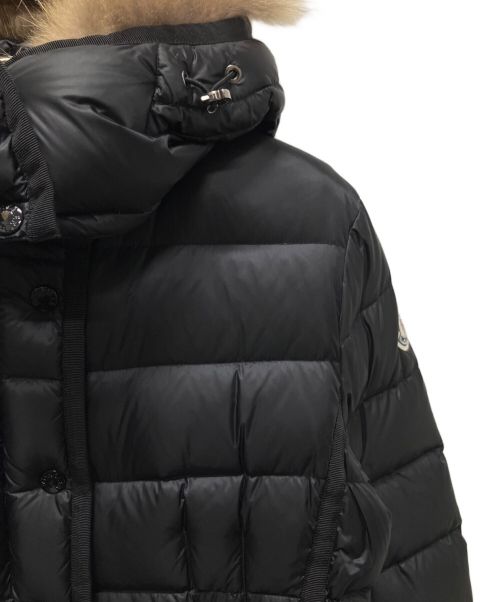 MONCLER（モンクレール）MONCLER (モンクレール) HERMIFUR/ダウンコート ブラック サイズ:1の古着・服飾アイテム