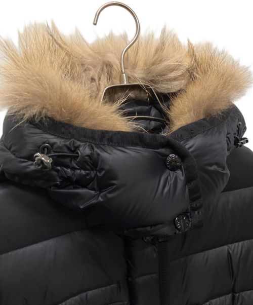 MONCLER（モンクレール）MONCLER (モンクレール) HERMIFUR/ダウンコート ブラック サイズ:1の古着・服飾アイテム