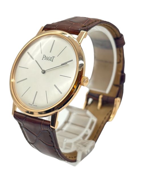 PIAGET（ピアジェ）PIAGET (ピアジェ) アルティプラノ P10321 シルバー文字盤 サイズ:38.0mmの古着・服飾アイテム